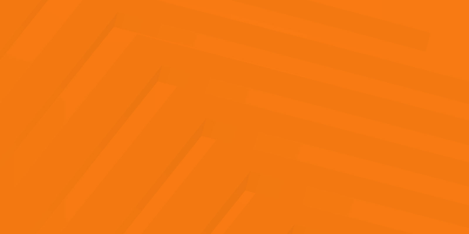 Orange design with corner shapers